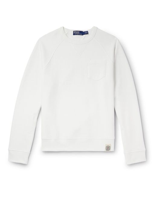 Polo Ralph Lauren Logo-Appliquéd Cotton-Blend Jersey Sweatshirt