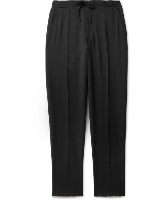 Mr P. Mr P. Tapered Wool Drawstring Trousers