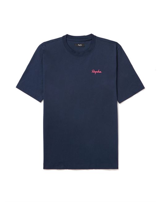 Rapha Logo-Embroidered Cotton-Jersey Cycling T-Shirt