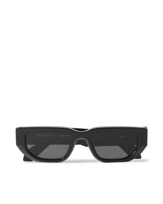 Off-White Greeley Square-Frame Acetate Sunglasses