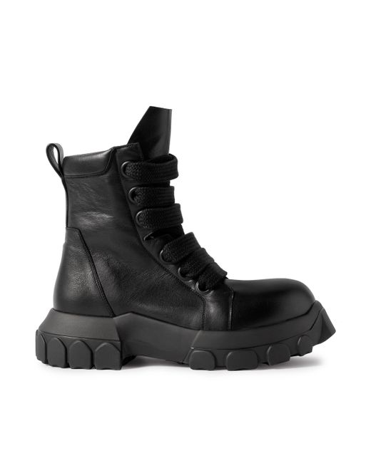 Rick Owens Bozo Tractor Leather Boots