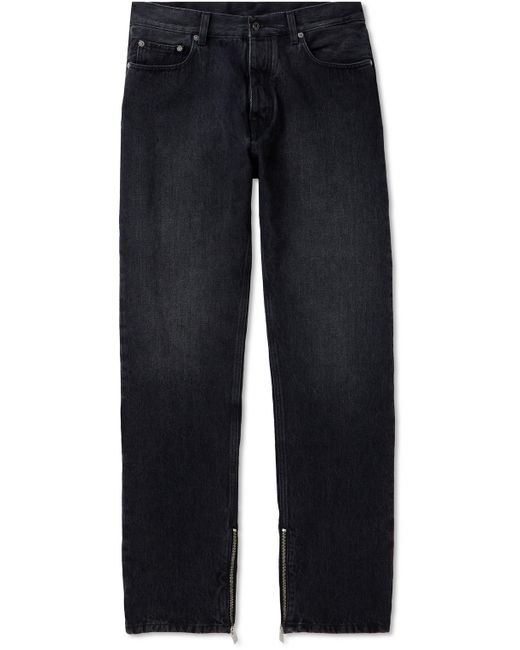 Off-White Straight-Leg Zip-Detailed Jeans UK/US 32