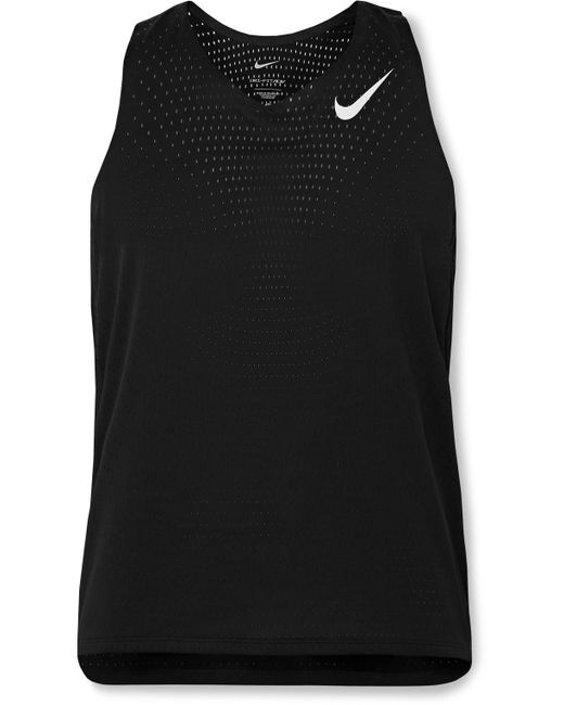 Nike Running AeroSwift Slim-Fit Perforated Dri-FIT ADV Tank Top