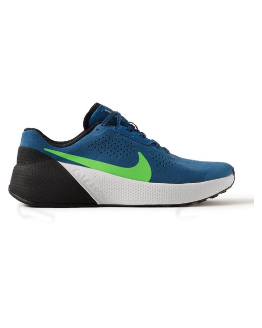 Nike Training Nike Air Zoom TR 1 Rubber-Trimmed Faux Suede Sneakers