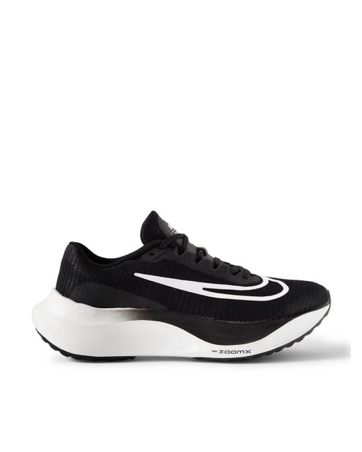 Nike Running Zoom Fly 5 Rubber-Trimmed Mesh Sneakers
