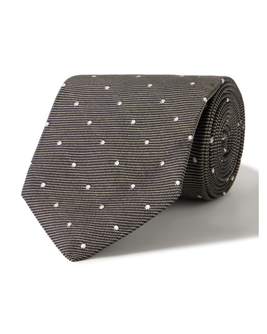 Tom Ford 8cm Polka-Dot Silk-Jacquard Tie