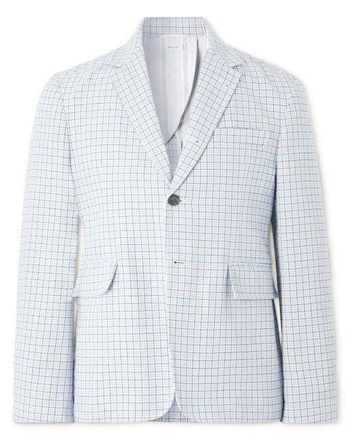Thom Browne Unconstructed Classic Checked Cotton-Blend Suit Jacket