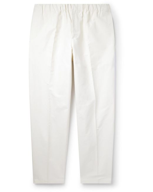 Jil Sander Straight-Leg Cotton Trousers