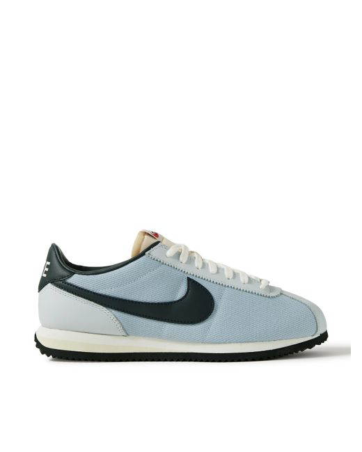 Nike Cortez 72 Twill and Leather Sneakers