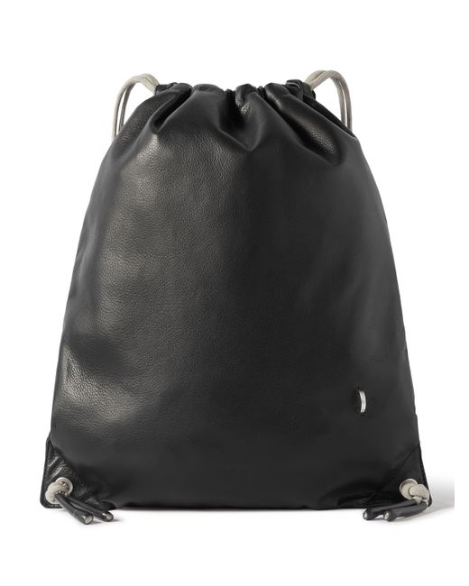 Rick Owens Embellished Full-Grain Leather Backpack