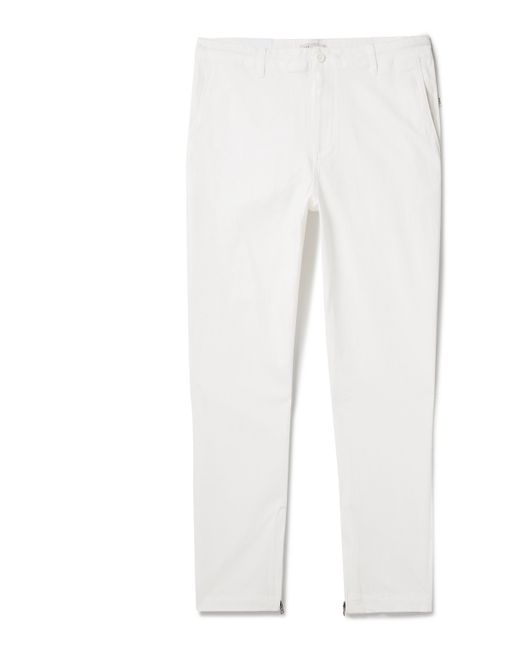Onia Traveller Tapered Cotton-Blend Trousers UK/US 32