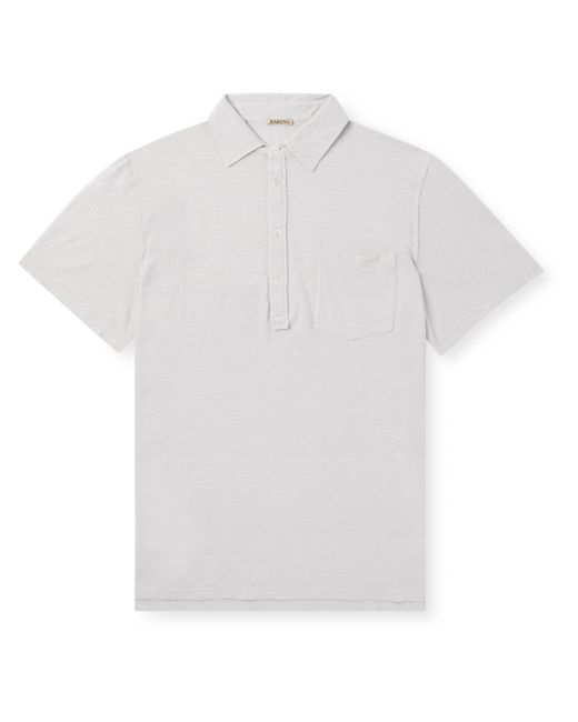Barena Spilo Garment-Dyed Cotton-Jersey Polo Shirt