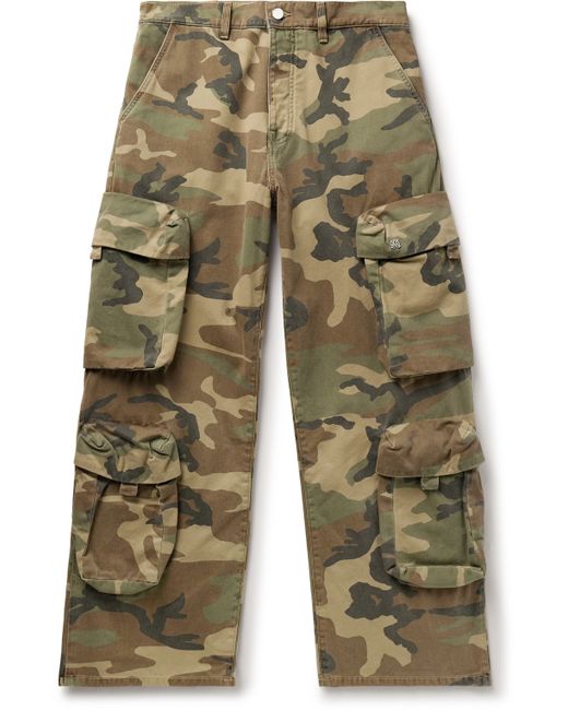 Amiri Utility Straight-Leg Camouflage-Print Cotton-Twill Cargo Trousers