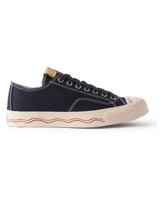 Visvim Seeger Leather and Rubber-Trimmed Canvas Sneakers