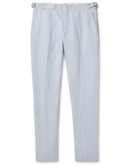 Orlebar Brown Griffon Straight-Leg Linen-Twill Trousers UK/US 28
