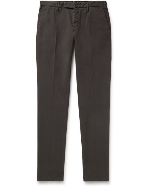Incotex Venezia 1951 Slim-Fit Straight-Leg Cotton-Blend Twill Trousers