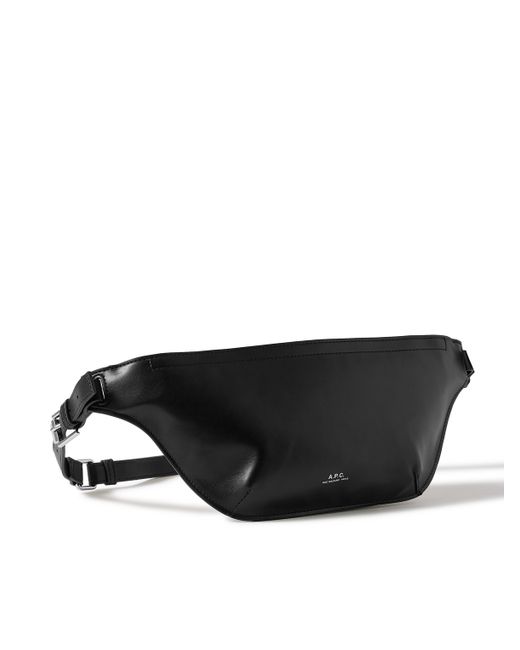 A.P.C. . Nino Medium Recycled-Faux Leather Belt Bag