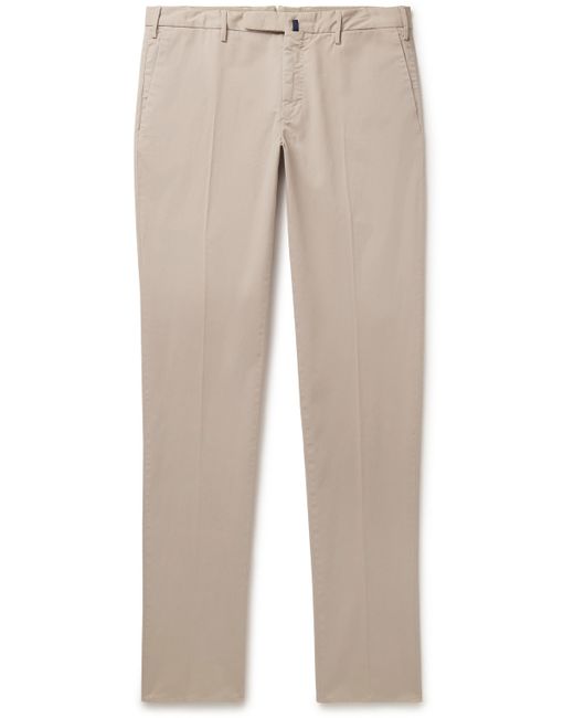 Incotex Venezia 1951 Slim-Fit Straight-Leg Cotton-Blend Twill Trousers