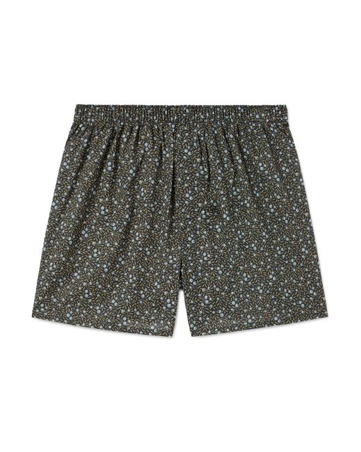 Sunspel Floral-Print Cotton Boxer Shorts