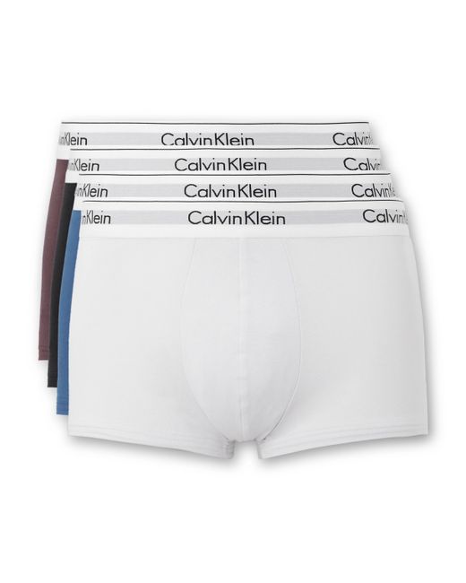 Calvin Klein Five-Pack Stretch-Jersey Boxer Briefs