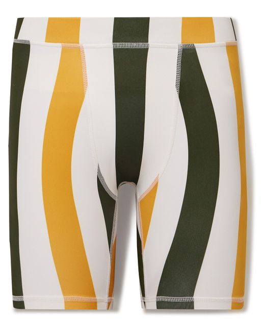 Y,Iwo Hardwear Striped Logo-Appliquéd Stretch-Jersey Cycling Shorts