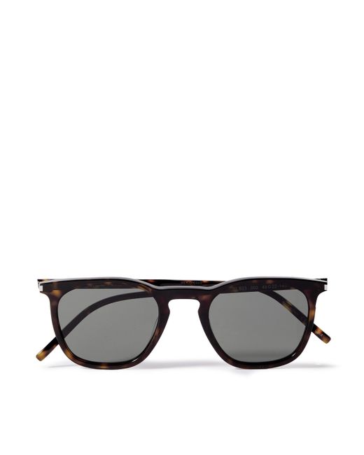 Saint Laurent D-Frame Recycled-Acetate Sunglasses