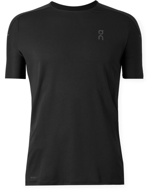 On Performance-T Stretch Recycled-Jersey and Mesh T-Shirt