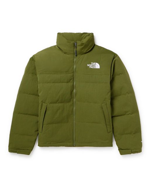 The North Face 1992 Nuptse Logo-Embroidered Quilted Ripstop Recycled-Down Jacket