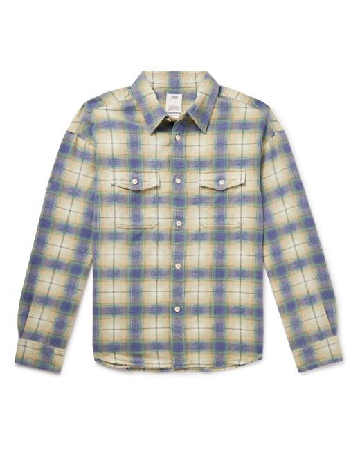 Visvim Pioneer Checked Brushed Cotton-Flannel Shirt