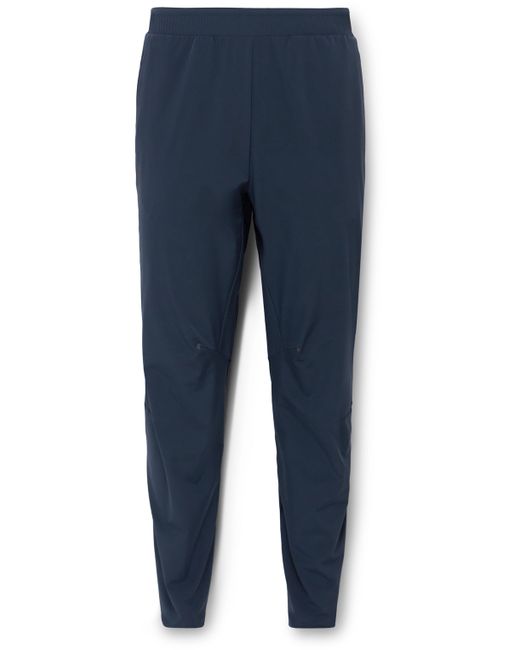 On Movement Slim-Fit Tapered Mesh-Trimmed Stretch-Shell Trousers