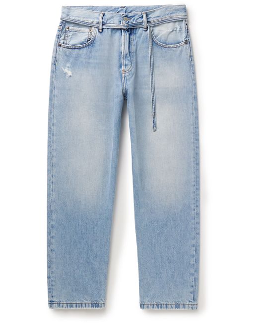 Acne Studios 1991 Wide-Leg Belted Organic Jeans UK/US 28