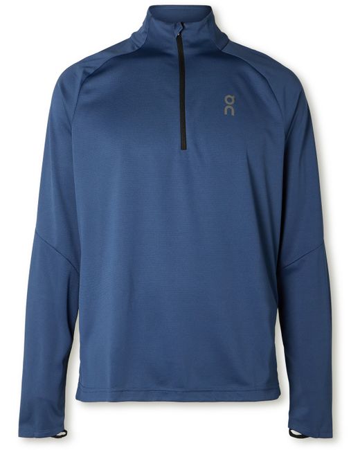 On Climate Mesh and Ripstop Half-Zip Top