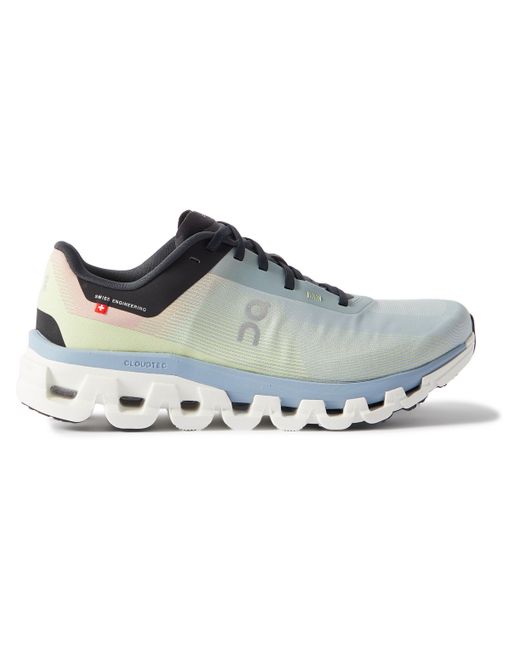 On Cloudflow 4 Performance Rubber-Trimmed Mesh Running Sneakers