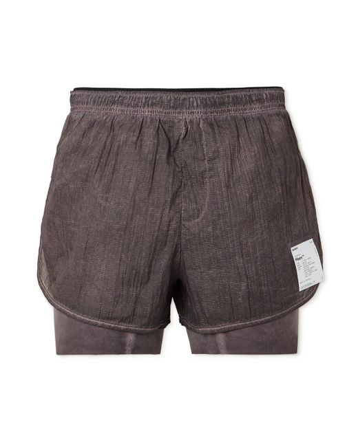 Satisfy Straight-Leg Layered Rippy and Justice Shorts