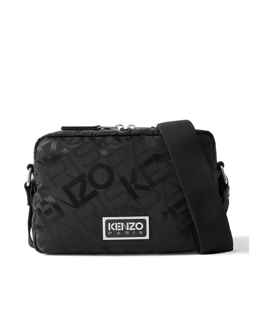 Kenzo Logo-Jacquard Shell Messenger Bag