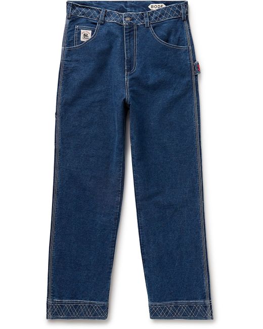 Bode Knolly Brook Straight-Leg Embroidered Jeans UK/US 29