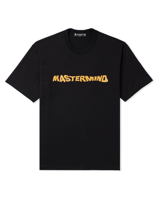 Mastermind World Logo-Print Cotton-Jersey T-Shirt