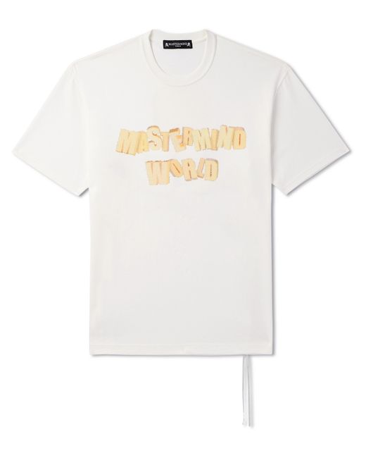 Mastermind World Logo-Print Cotton-Jersey T-Shirt