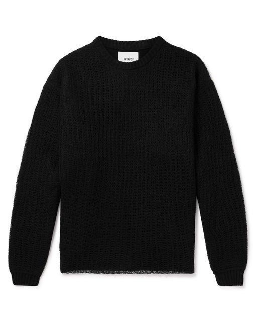 Wtaps Layered Intarsia-Knit Sweater