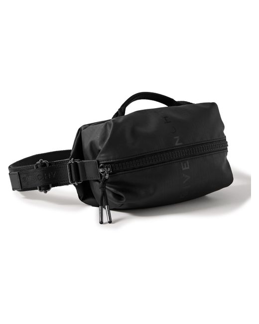 Givenchy G-Zip Logo-Detailed Coated-Nylon Belt Bag