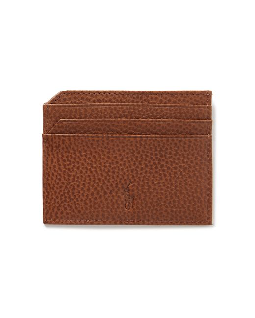 Polo Ralph Lauren Pebble-Grain Leather Cardholder
