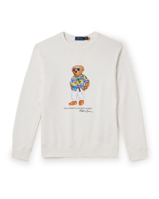 Polo Ralph Lauren Printed Cotton-Blend Jersey Sweatshirt