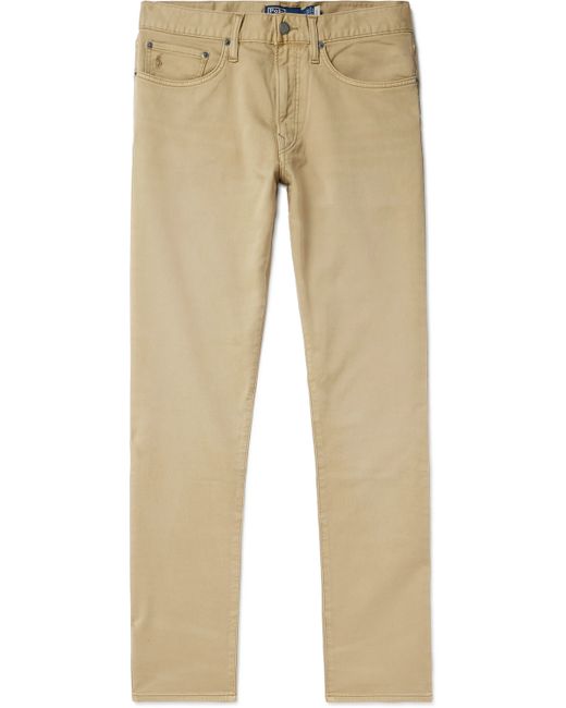 Polo Ralph Lauren Sullivan Slim-Fit Straight-Leg Cotton-Blend Trousers UK/US 29