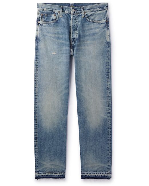 Polo Ralph Lauren Heritage Straight-Leg Distressed Recycled Jeans 30W 32L