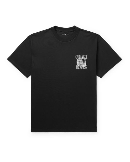 Carhartt Wip Logo-Print Cotton-Jersey T-Shirt