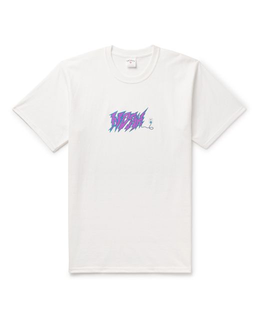 Noah NYC Circuit Logo-Print Cotton-Jersey T-Shirt