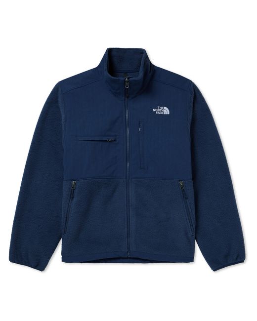 The North Face Denali Logo-Embroidered Ripstop-Trimmed Recycled-Fleece Jacket