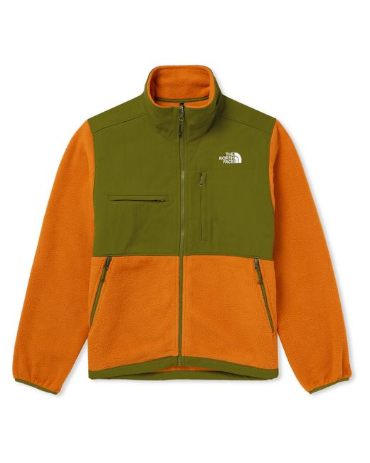 The North Face Denali Logo-Embroidered Ripstop-Trimmed Recycled-Fleece Jacket