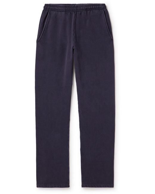 Entire studios Straight-Leg Enzyme-Washed Cotton-Jersey Sweatpants