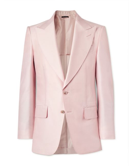 Tom Ford Atticus Wool and Silk-Blend Suit Jacket